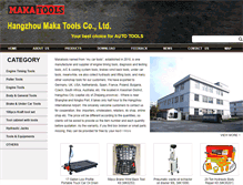 Tablet Screenshot of makatools.com